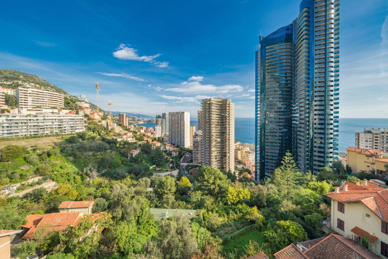 5Mn Monaco - Terrasse Vue Mer - Parking - Be Beausoleil Exterior foto